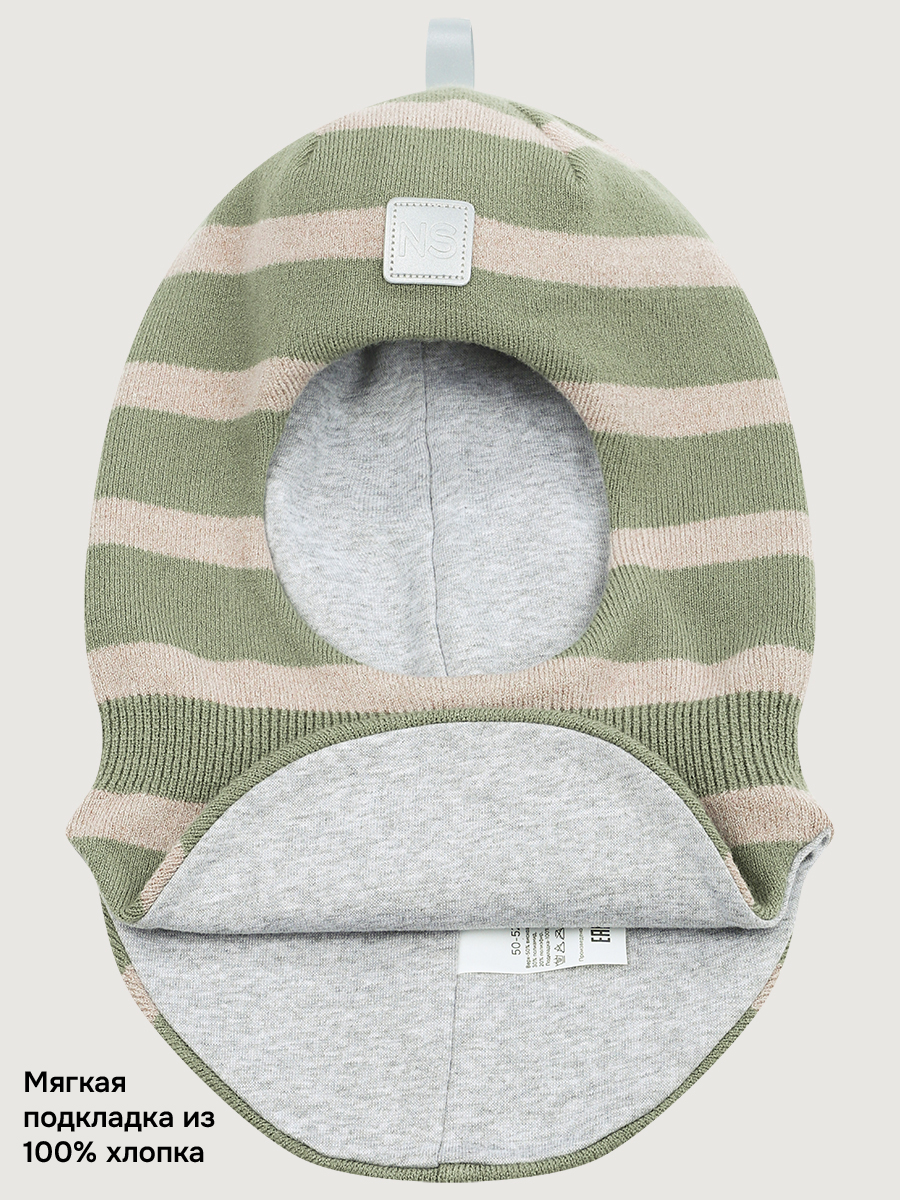 Балаклава NIKASTYLE 10м20526 мох/беж - фото 5