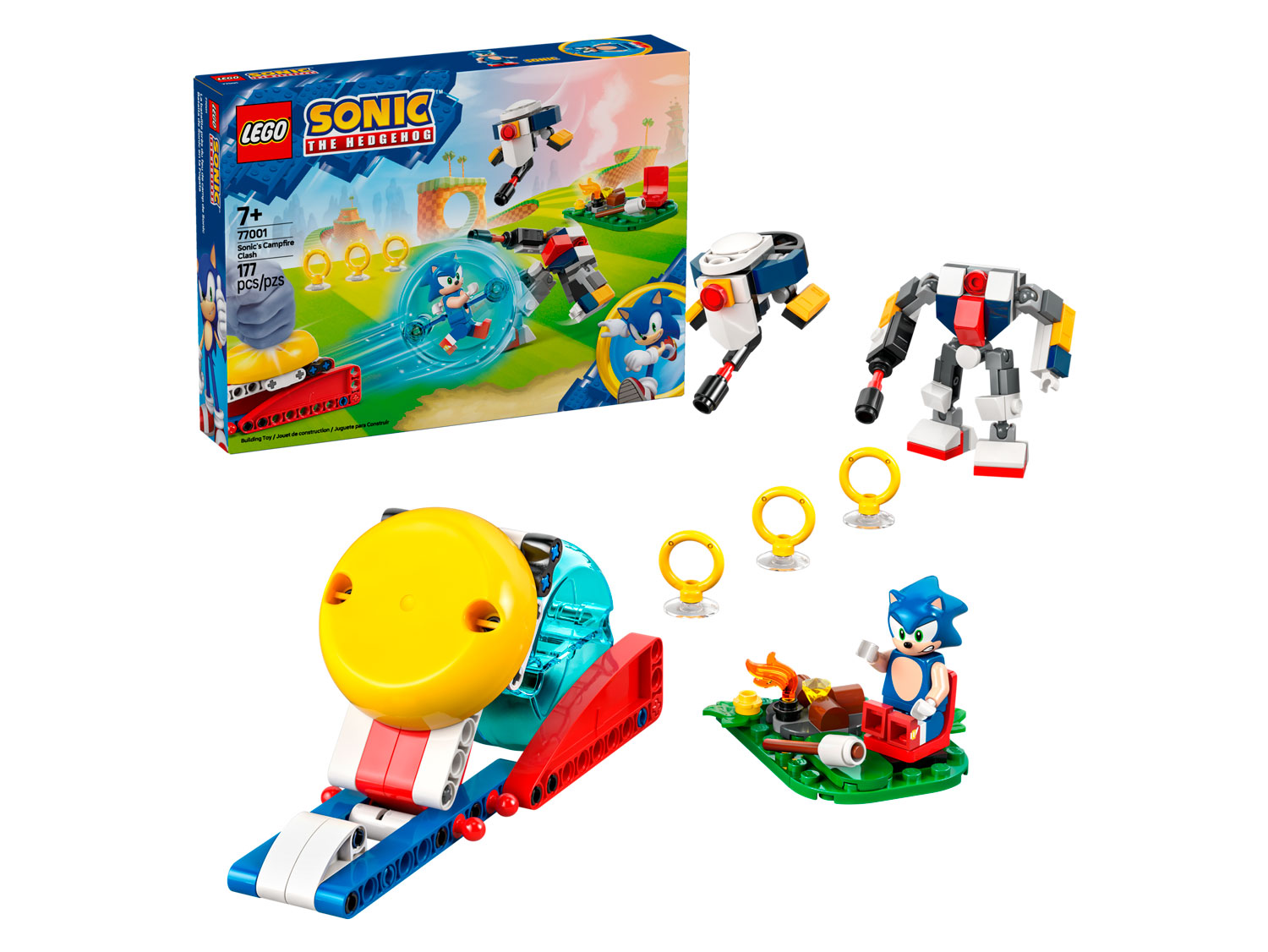 Конструктор LEGO Sonic the Hedgehog Соник 77001 177 дет. - фото 1