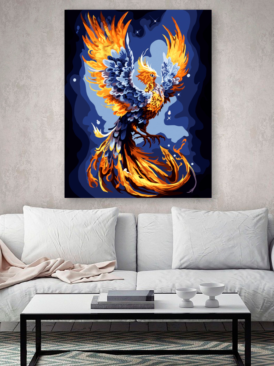 Картина по номерам Hobby Paint Феникс в ассортименте - фото 3