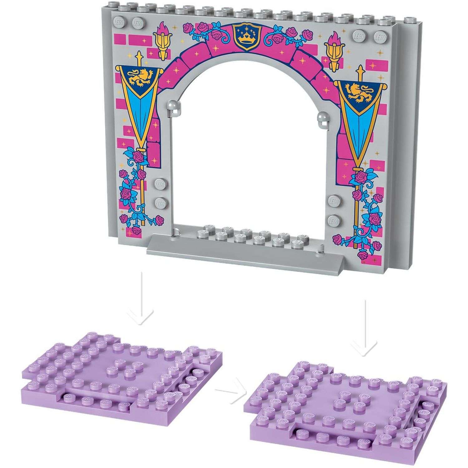 Конструктор LEGO Disney Princess Замок Авроры блочный - фото 6