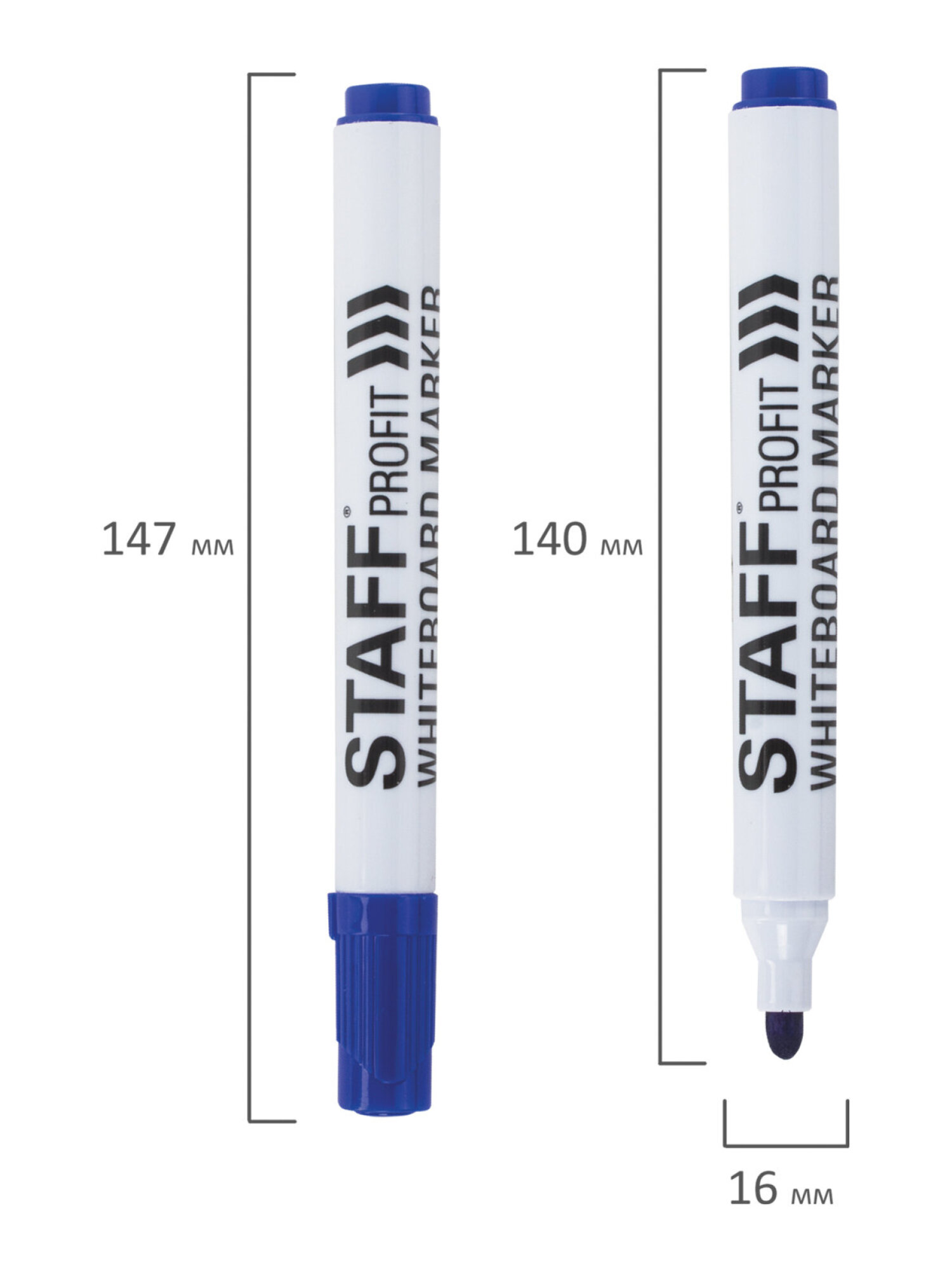 Маркеры Staff 4 шт. - фото 12