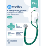 Стетофонендоскоп раппапорт CS MEDICA 421 зеленый