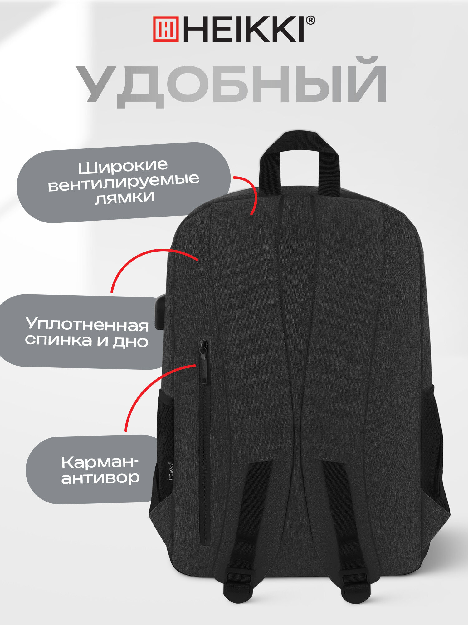 Рюкзак HEIKKI - фото 3