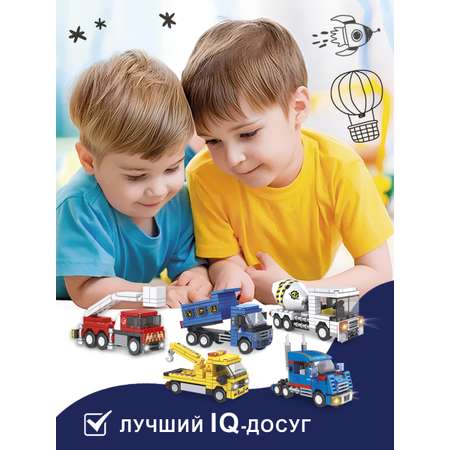 Конструктор BONNY CAT Транспорт 493 дет.
