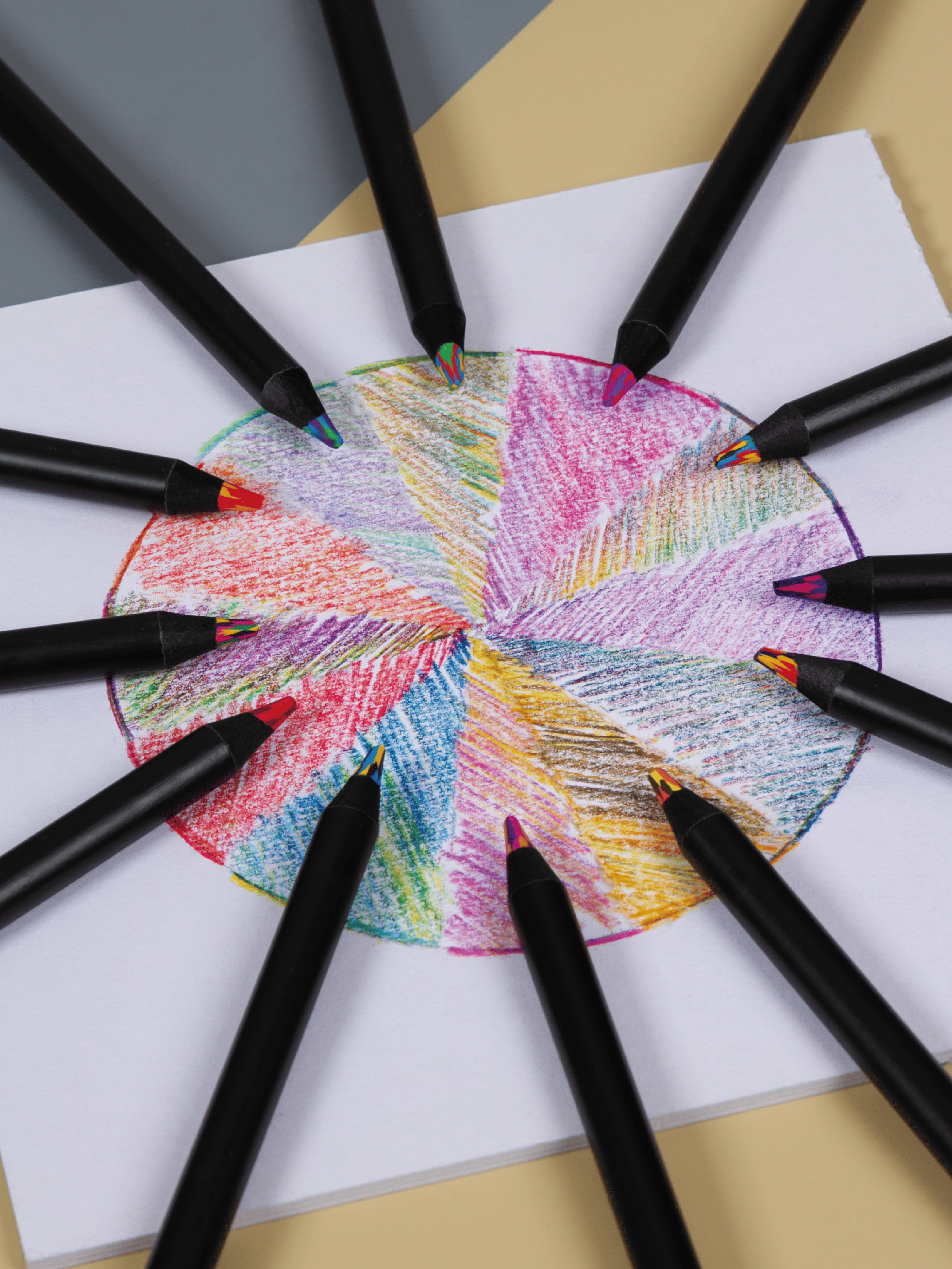 Карандаши цветные AXLER 12 шт. - фото 9