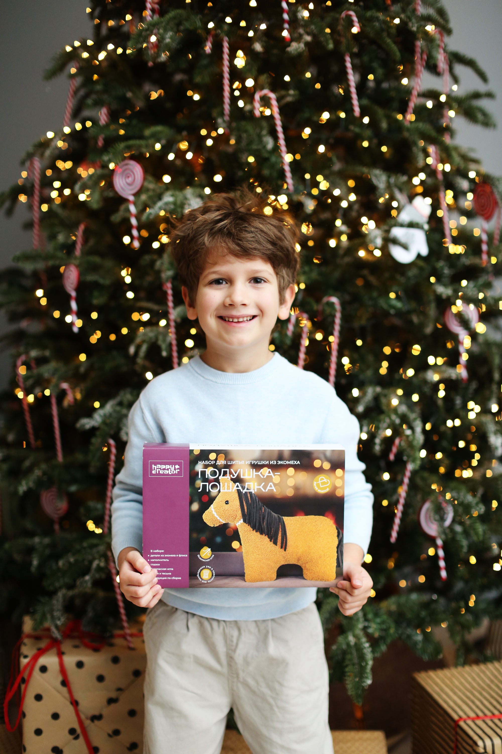 Набор для творчества HappyLine шитье поделка своими руками Лошадка - фото 10