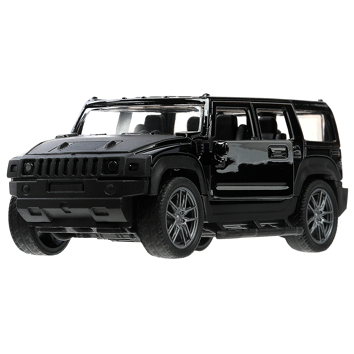 Автомобиль Технопарк Hummer черный 385751 - фото 6