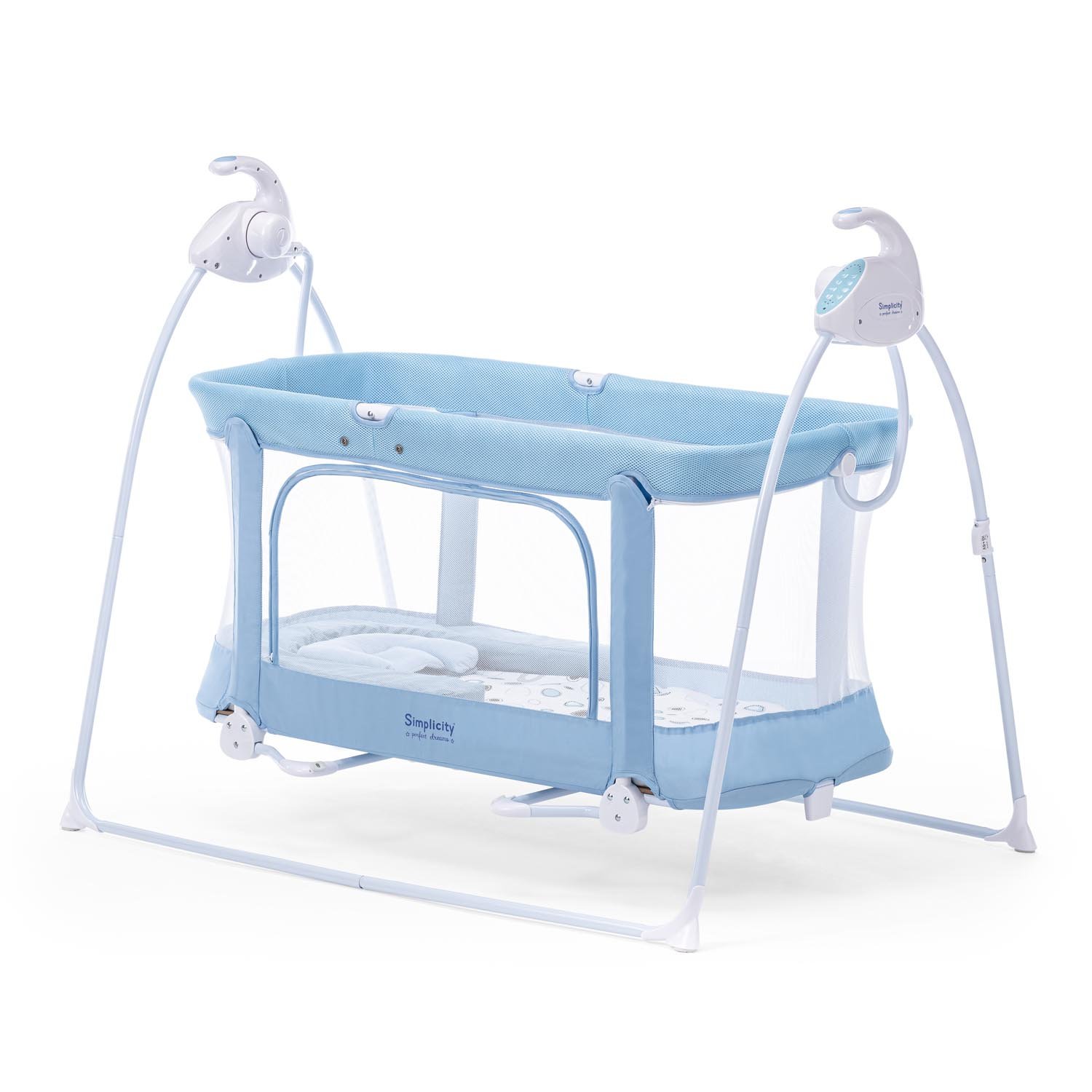 Колыбель SIMPLICITY 4030 Auto голубой - фото 4