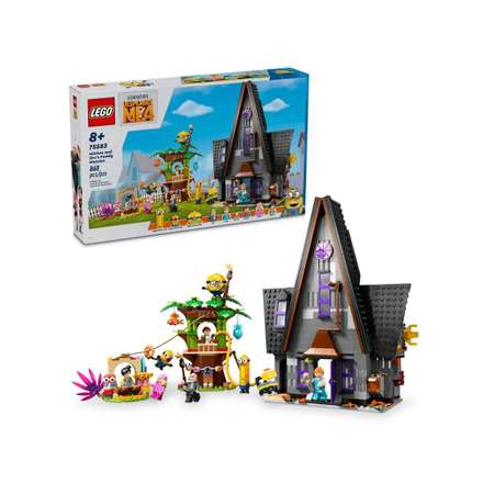 Конструктор LEGO Minions Миньоны и особняк Грю блочный
