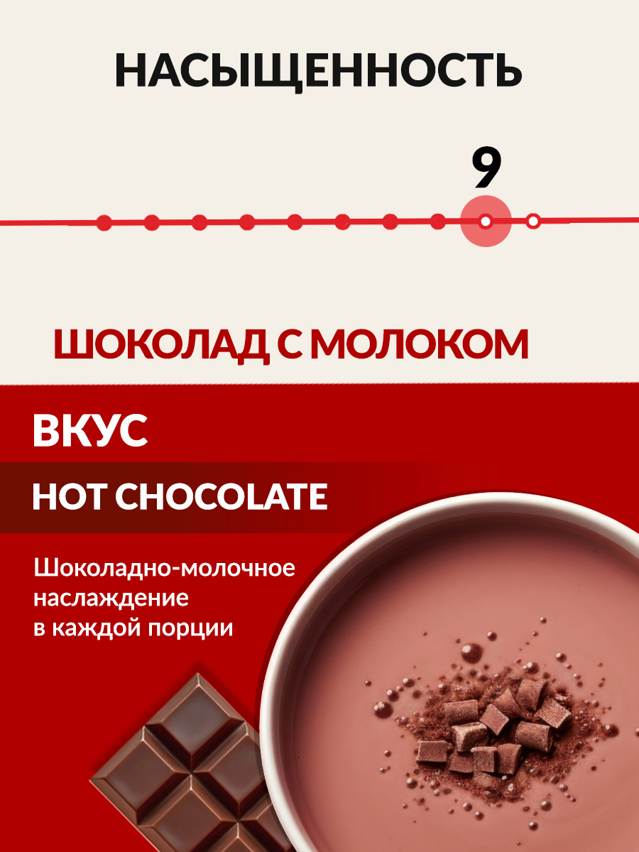 Горячий шоколад в капсулах Single Cup Coffee Hot chocolate 16 шт. - фото 2