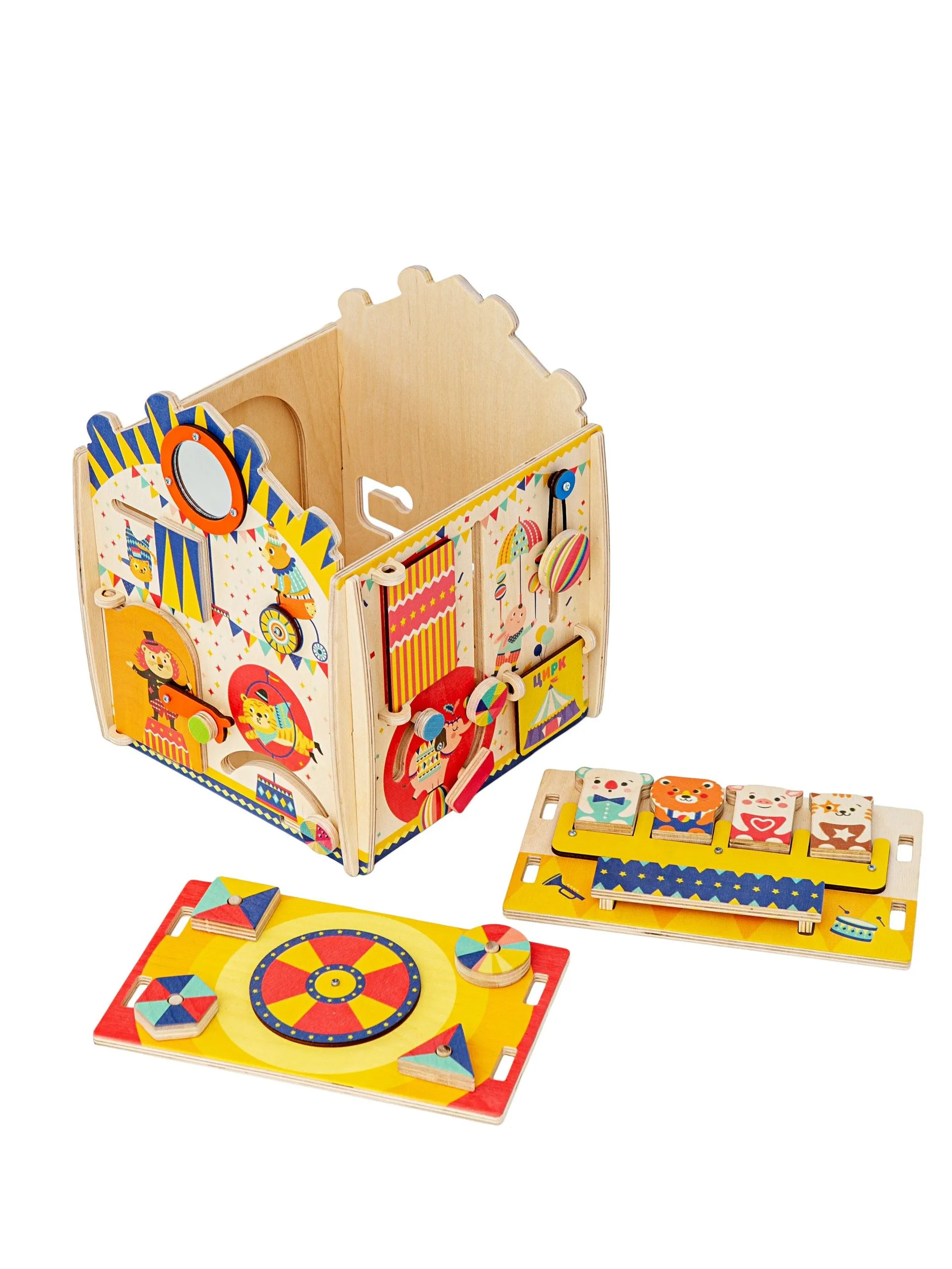 Игрушка Mag Wood бизиборд Цирк - фото 5