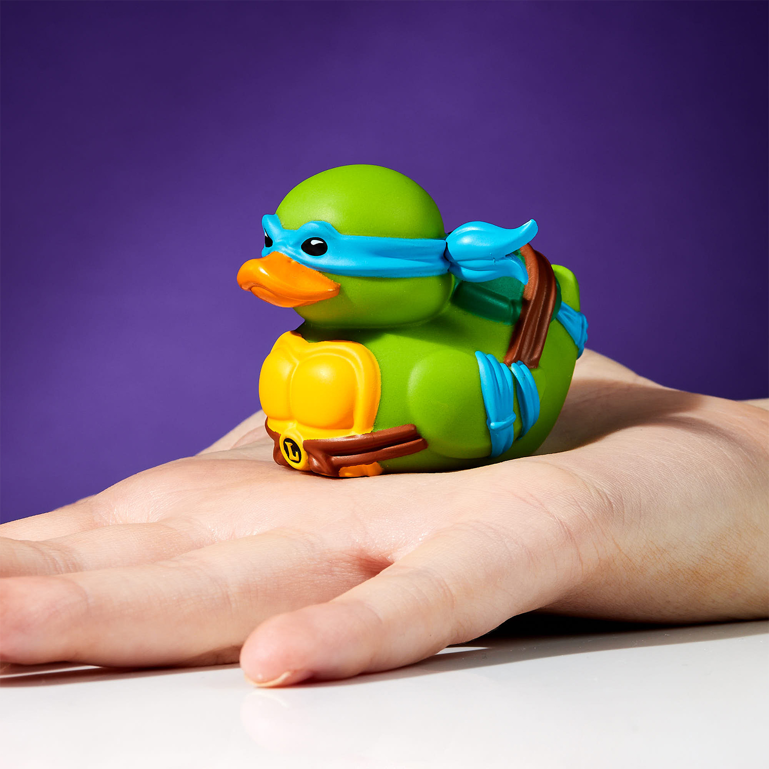 Фигурка Ninja Turtles(Черепашки Ниндзя) Утка Tubbz Леонардо Mini - фото 11