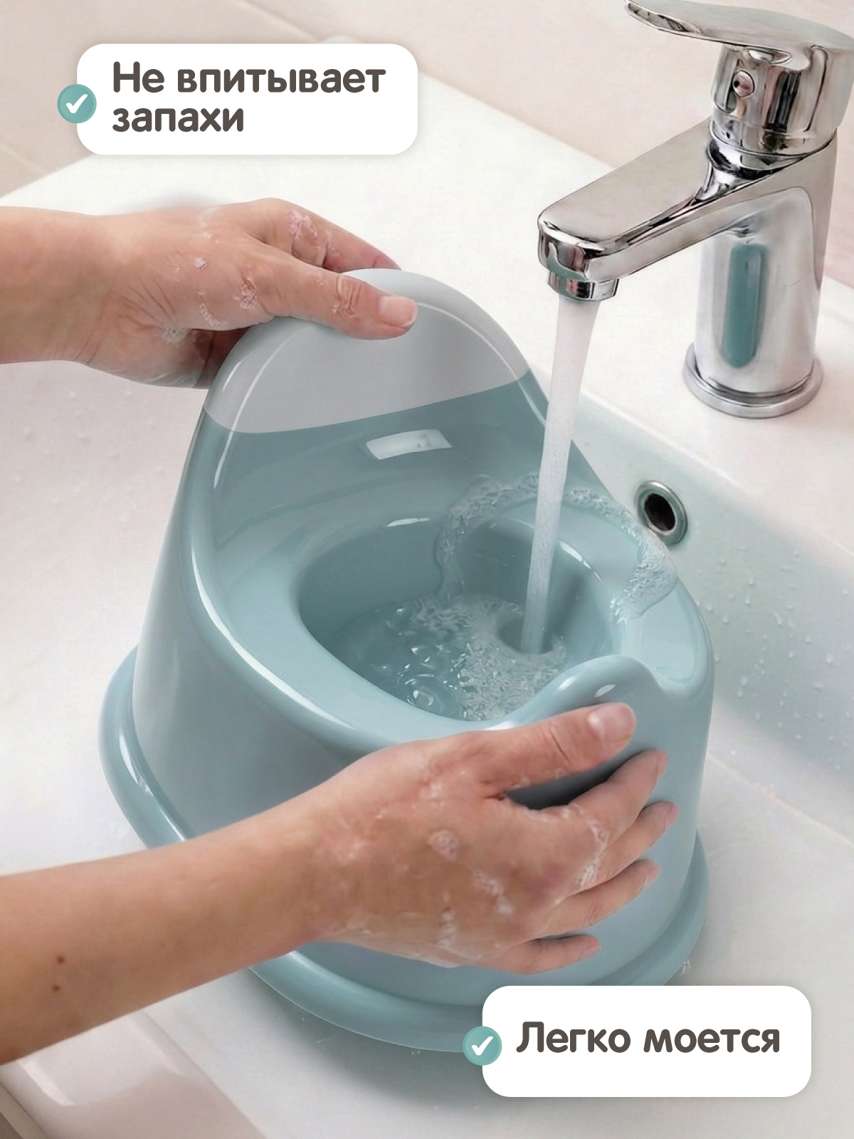 Горшок Компания Друзей серо-зеленый зеленый - фото 5