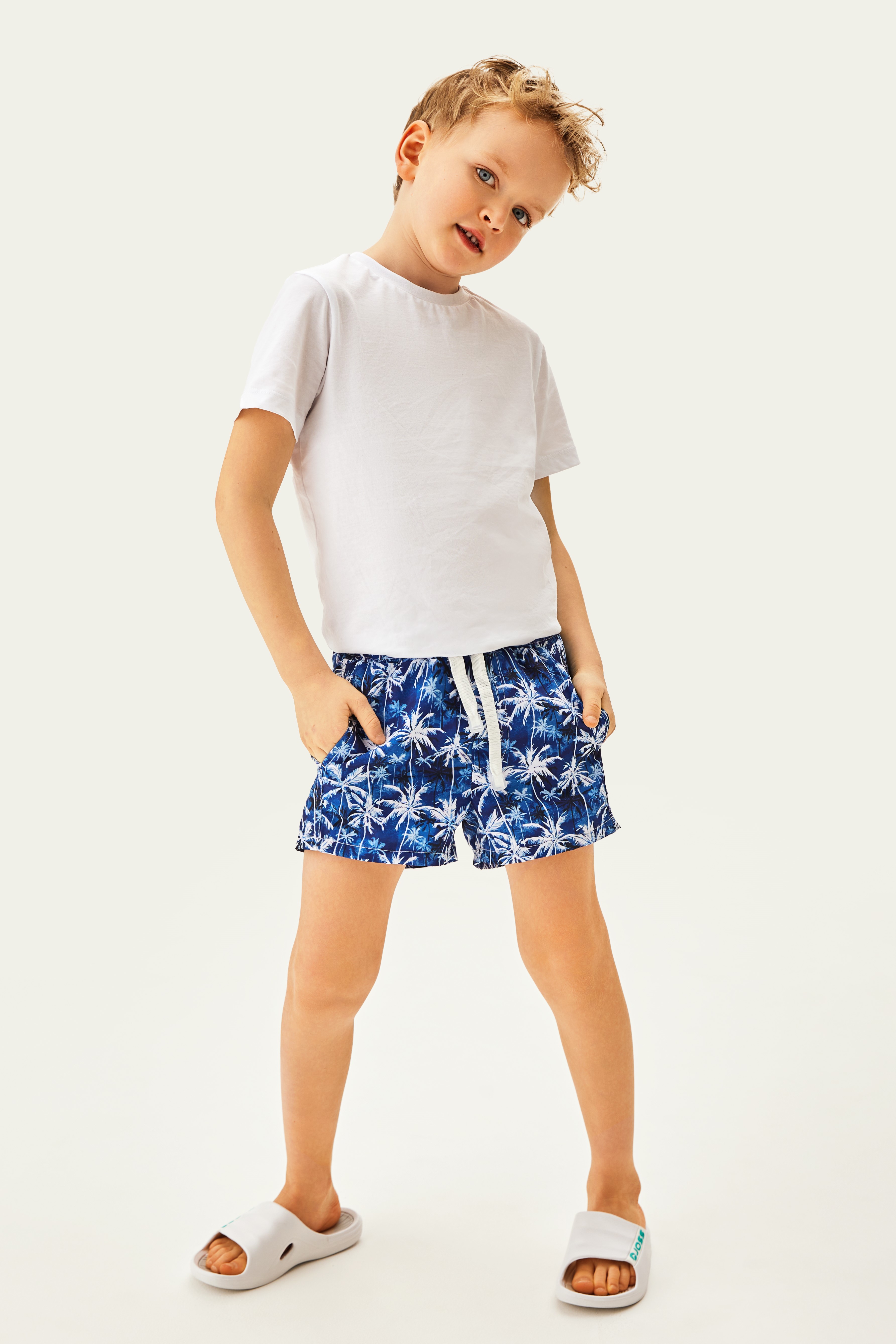 Шорты Capitania KIDS/MEN-001/palmtrees - фото 2