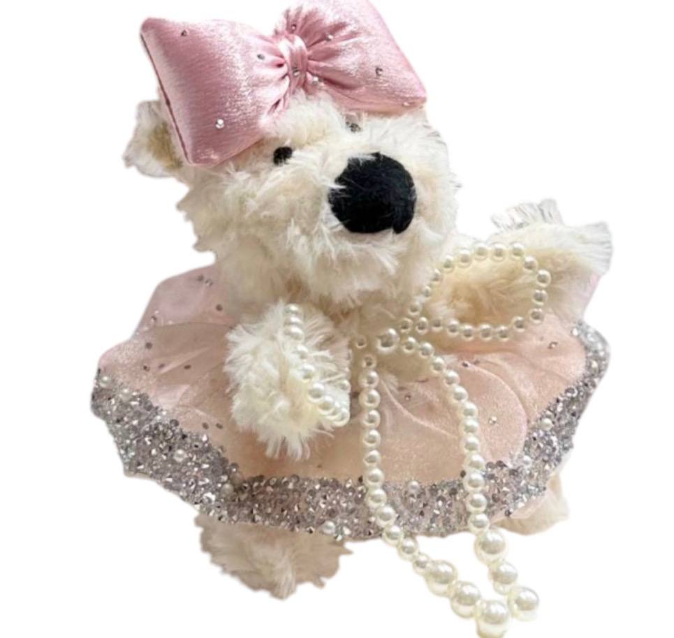 Брелок Мастер Собачка в платье - фото 1