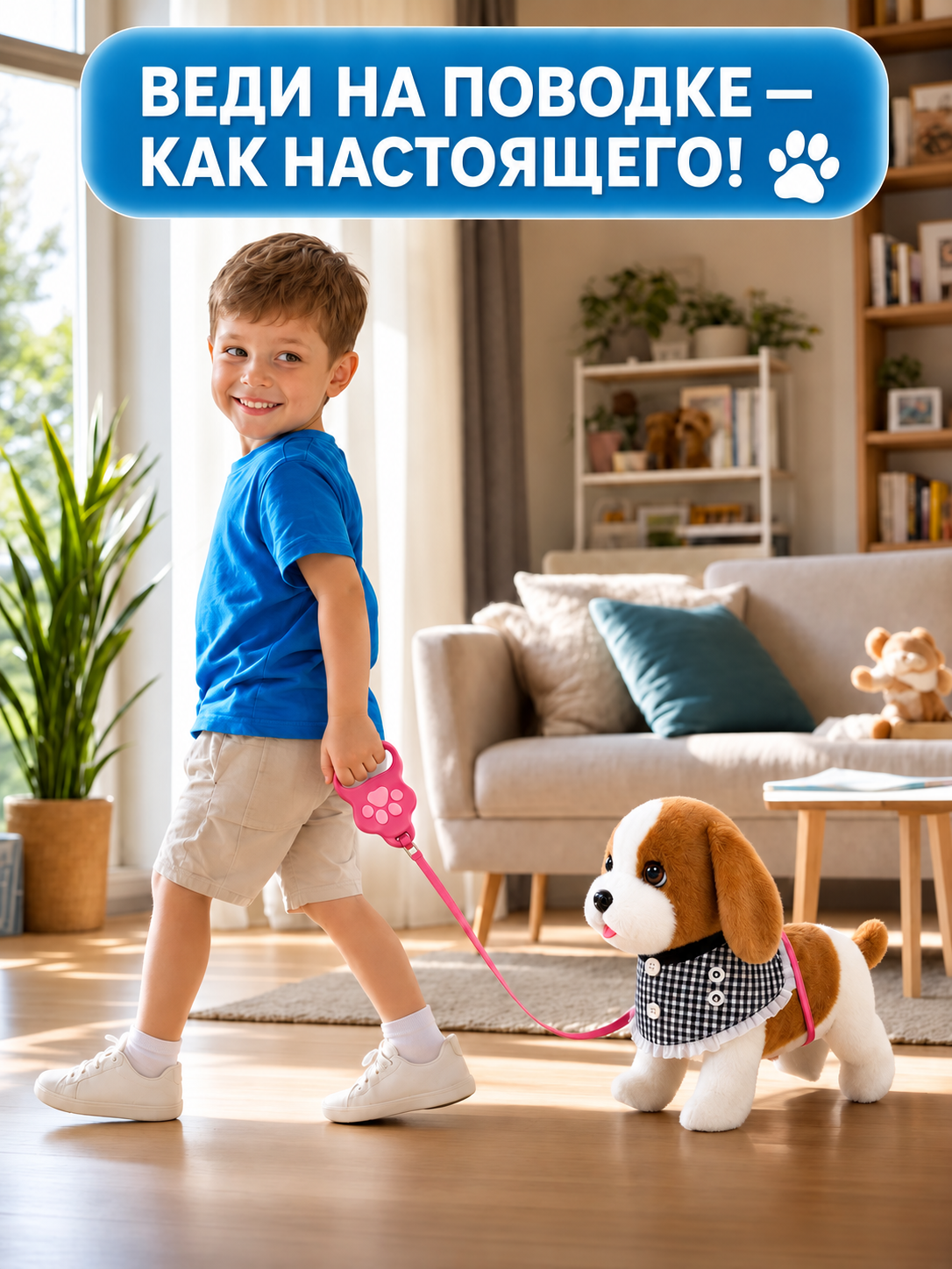 Мягкая игрушка FAVORITSTAR DESIGN Бигль - фото 13