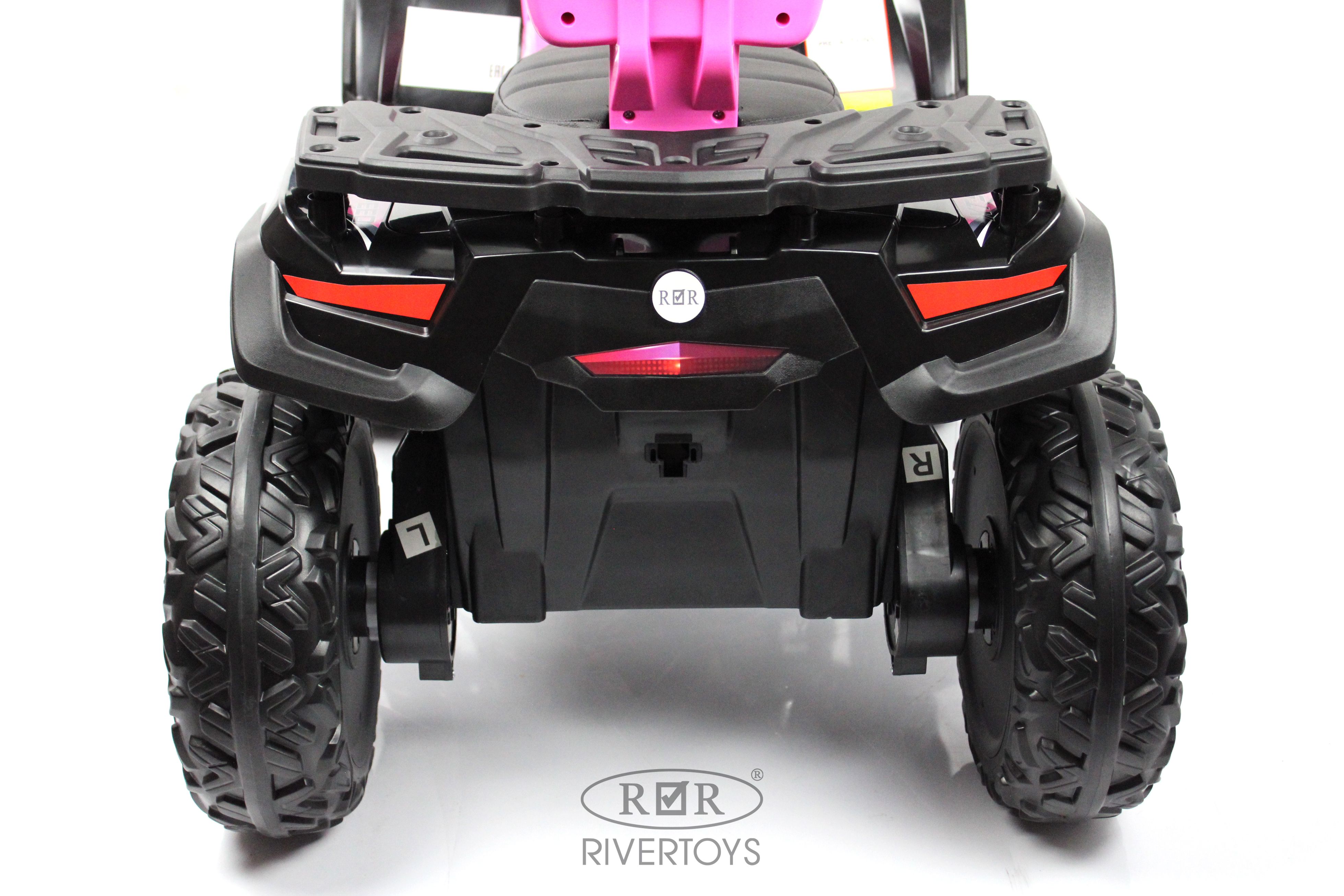 Квадроцикл RIVERTOYS T001TT-PINK С пультом ДУ - фото 7