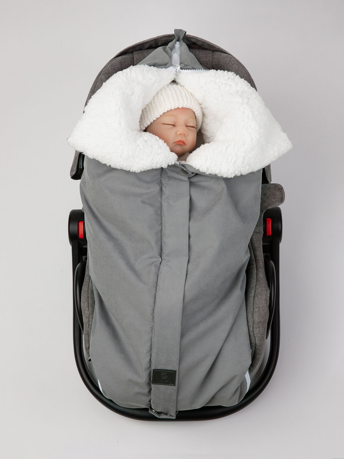Конверт в коляску inlovery Нортес серый - фото 3