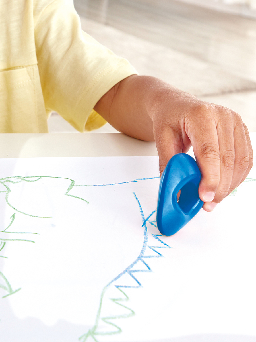 Восковые мелки Hape 5 шт. - фото 6