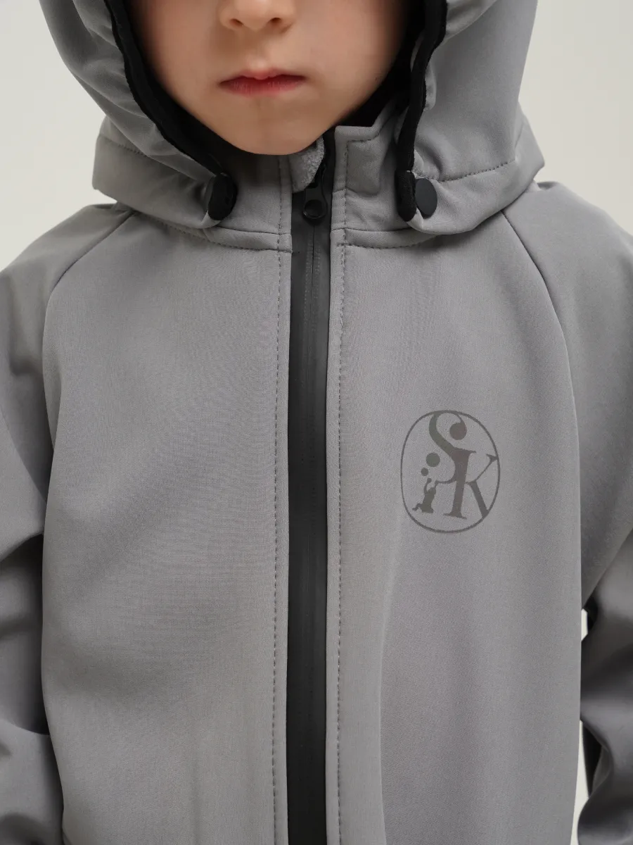 Комбинезон Супер Пупс Комб/сф/окант/серый - фото 14