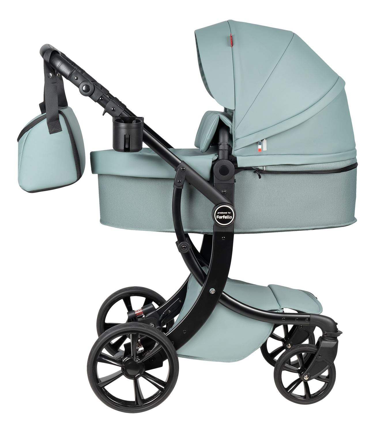 Коляска трансформер Aimile Spring бирюзовый - фото 16