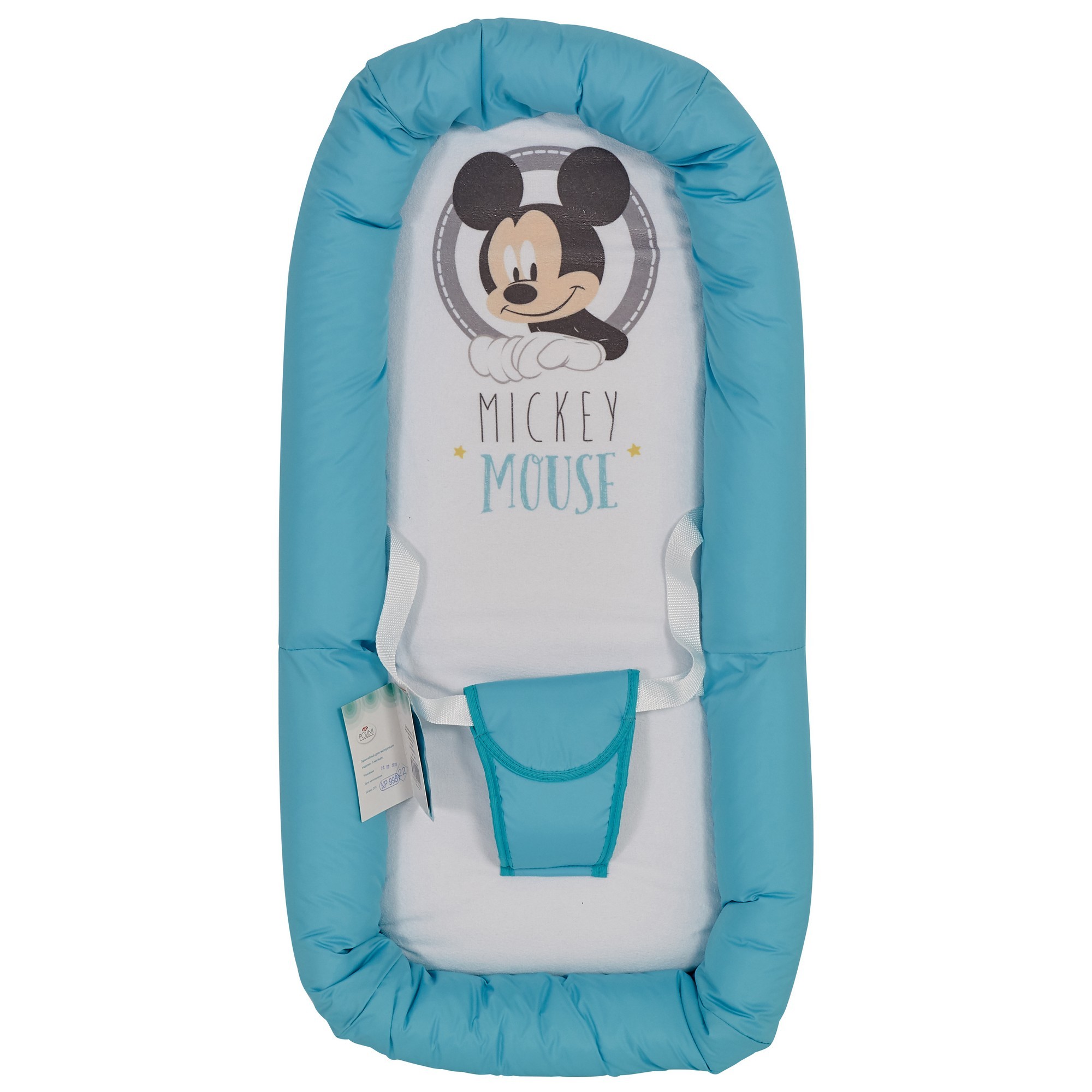 Шезлонг Polini kids Disney baby Микки Маус Голубой - фото 19