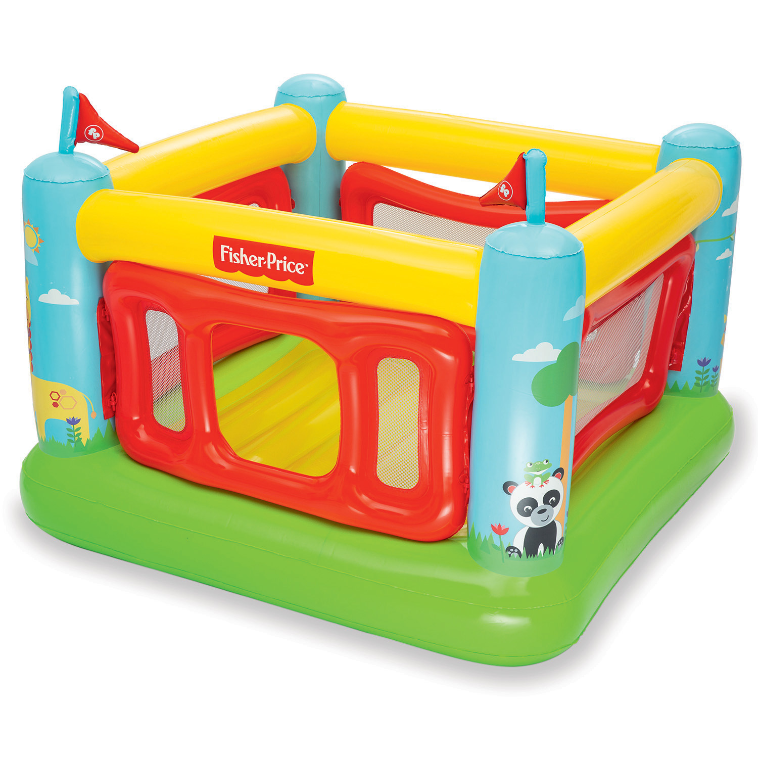 Изображение товара Надувной батут Bestway Bouncetastic 93536 с сетчатыми стенками Изображение товара Надувной батут Bestway Bouncetastic 93536 с сетчатыми стенками