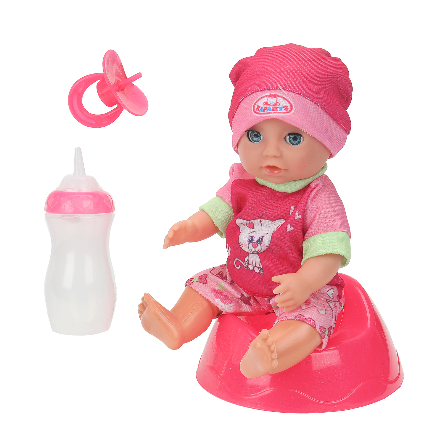 Кукла пупс Карапуз высота 20 см 401371 - фото 2