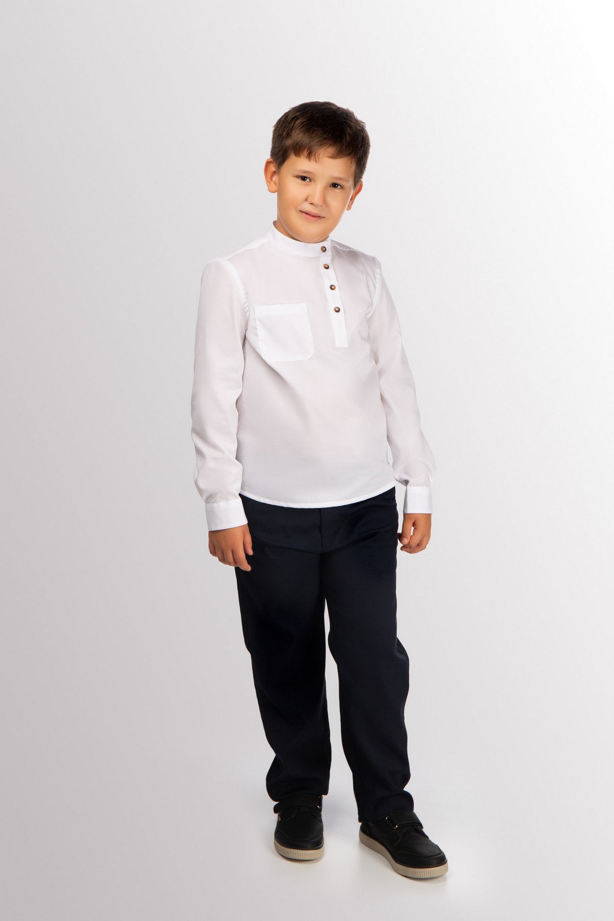 Рубашка Sovorotka SOV-DET-100-WHITE - фото 5