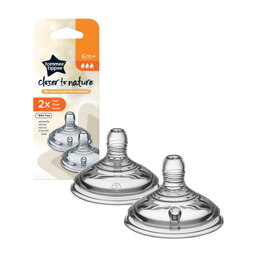 Соска Tommee tippee силикон (для густых жидкостей) 2 шт. - фото 4