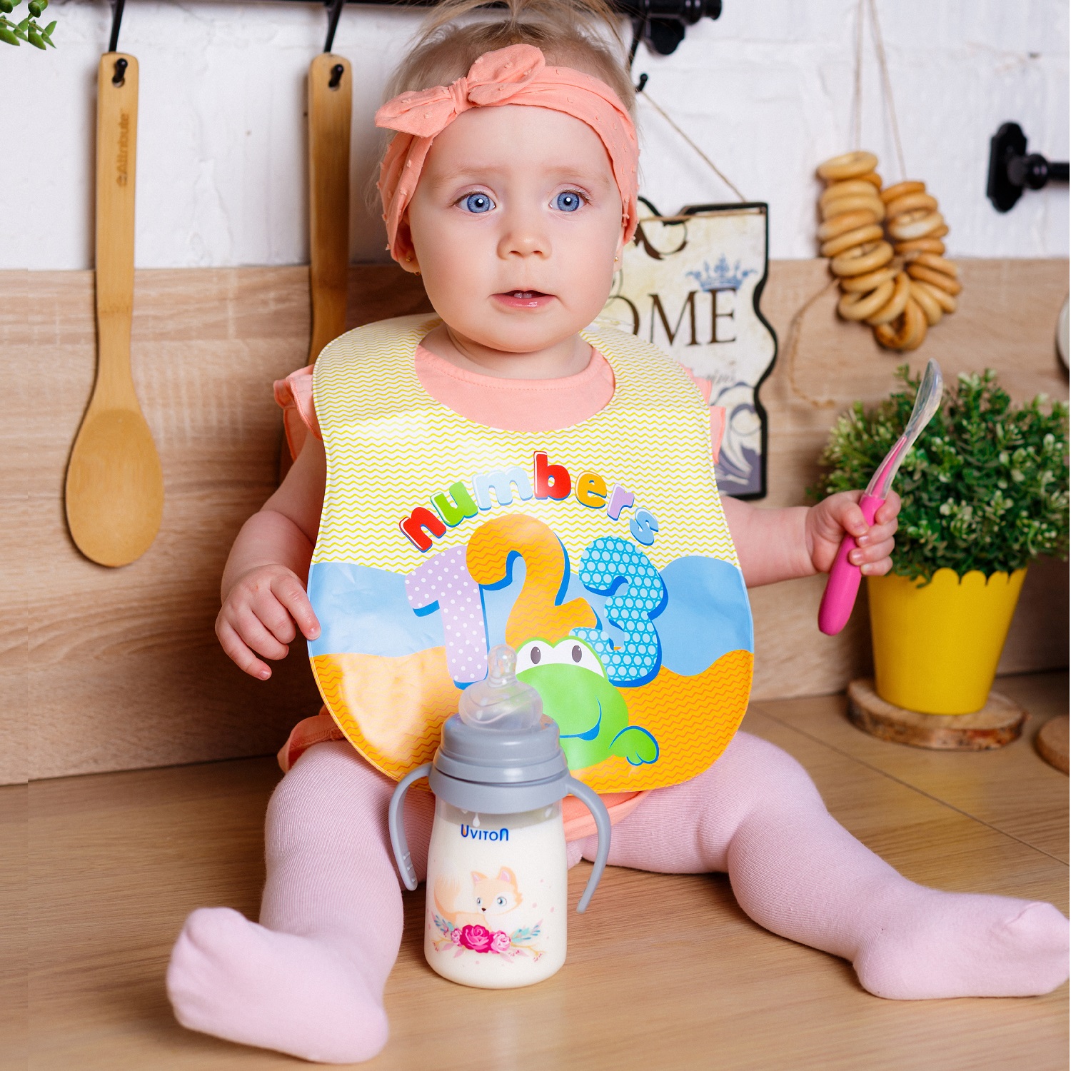 Бутылочка Uviton Anti-Colic 250 мл в ассортименте - фото 20
