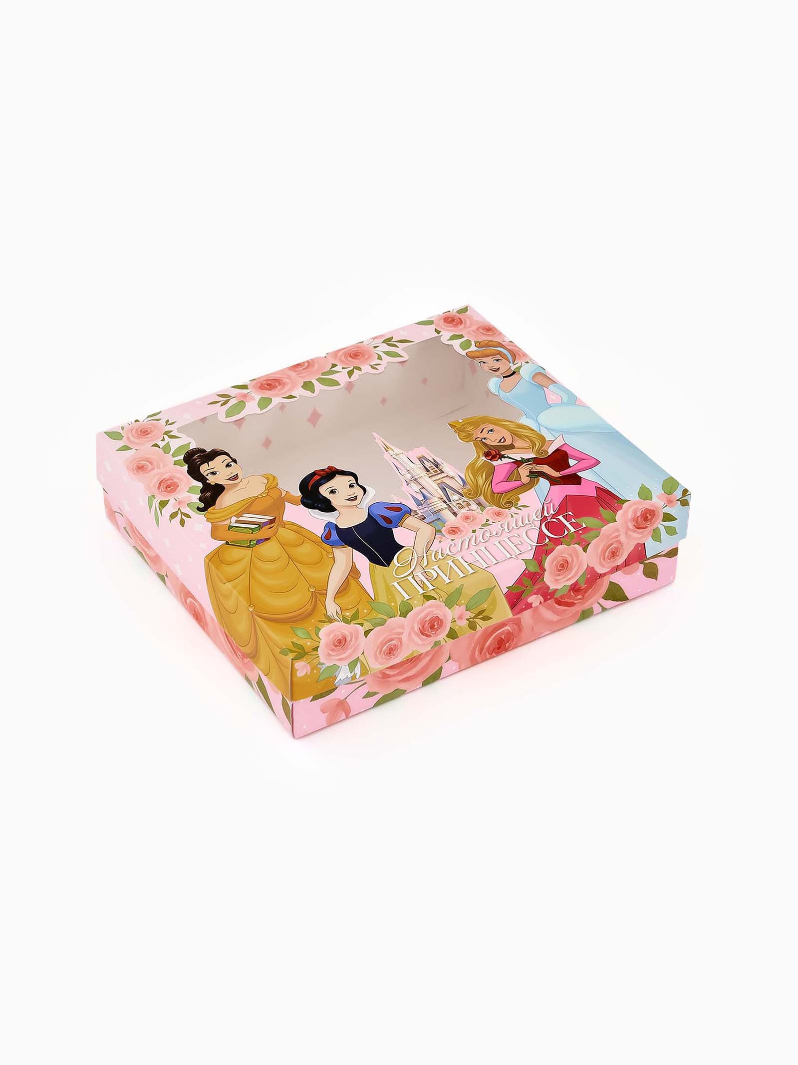 Коробка подарочная Disney 33,7 х 25,7 х 7,9 см Принцессе 23.5 × 20.5 × 5.5 см 10905488 - фото 6