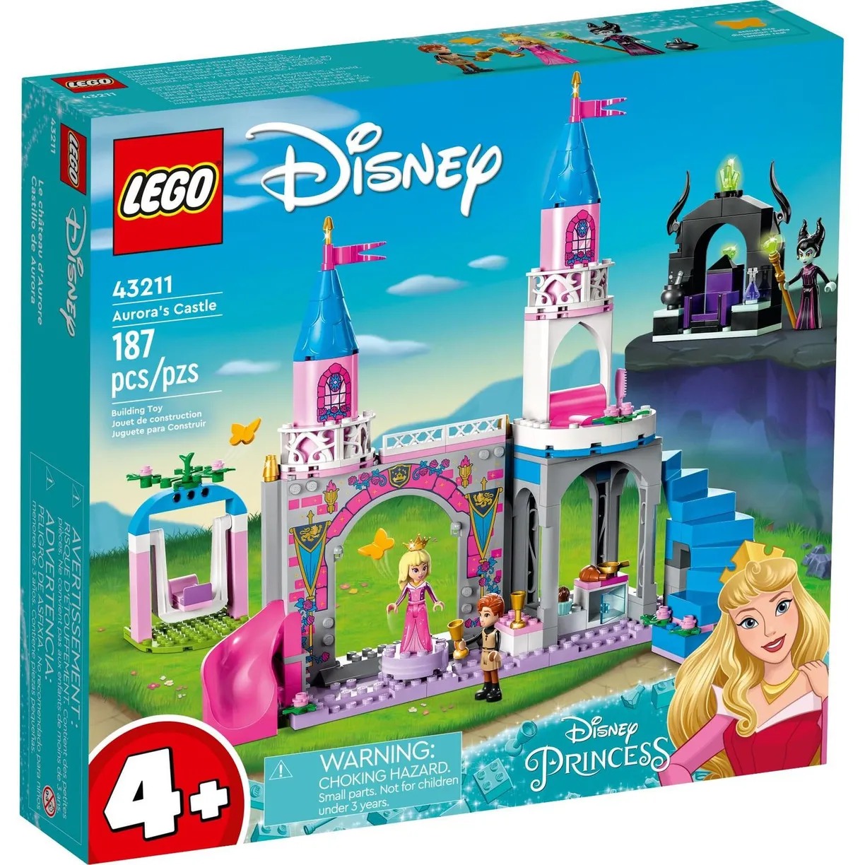 Конструктор LEGO Disney Princess Замок Авроры блочный - фото 2