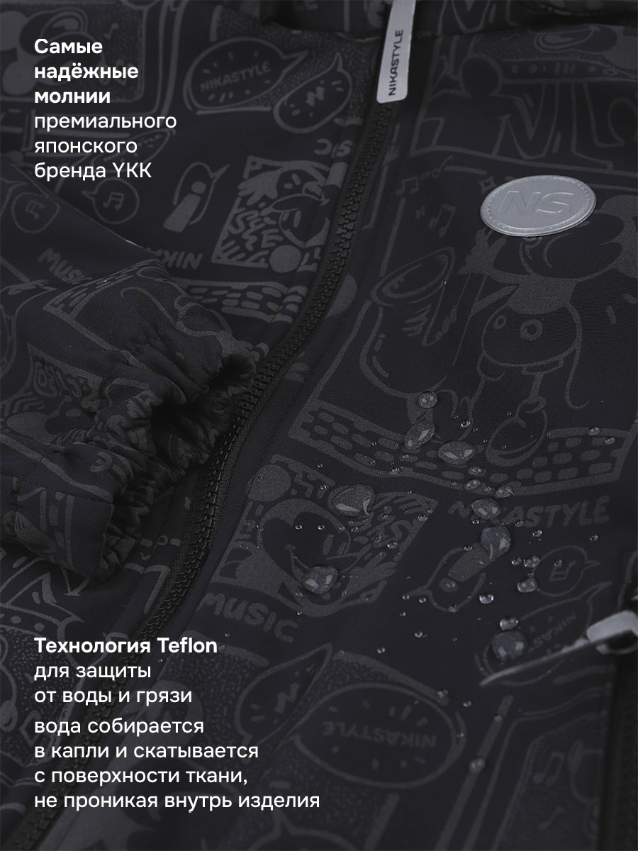Ветровка NIKASTYLE 4л17126 черный - фото 7