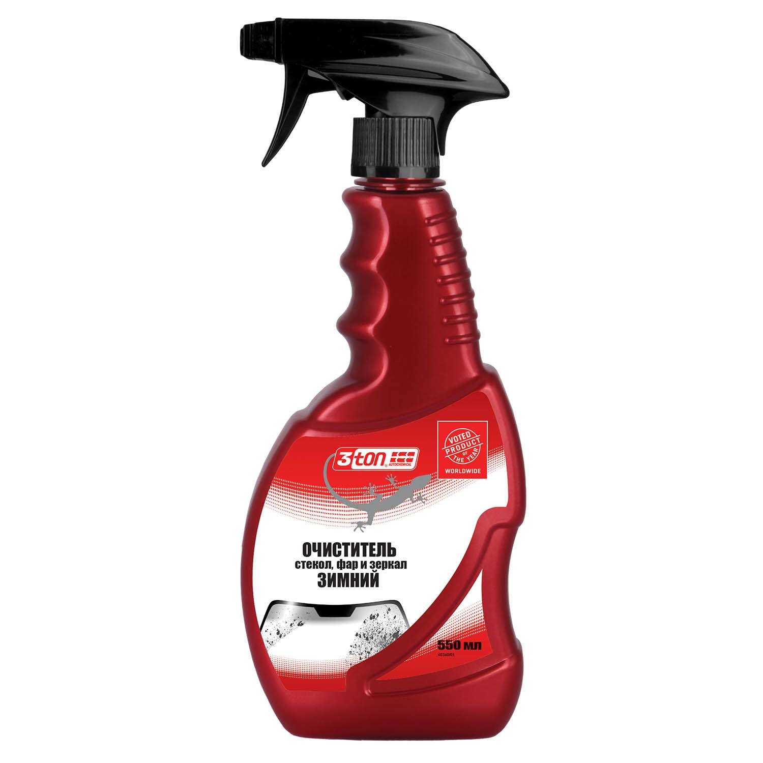 Очиститель стекол фар и зеркал 3ton ТН-521 550мл спрей - фото 1