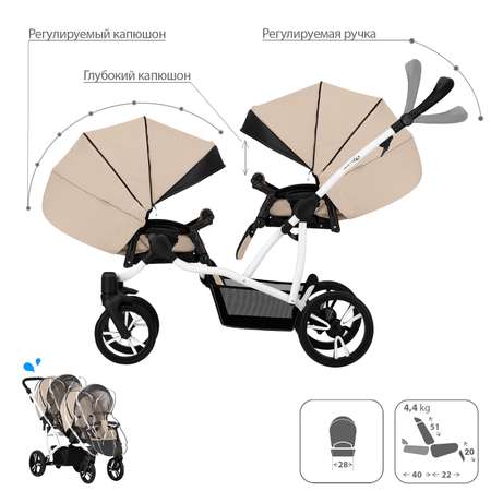 Коляска прогулочная Bebetto Sport Comfort