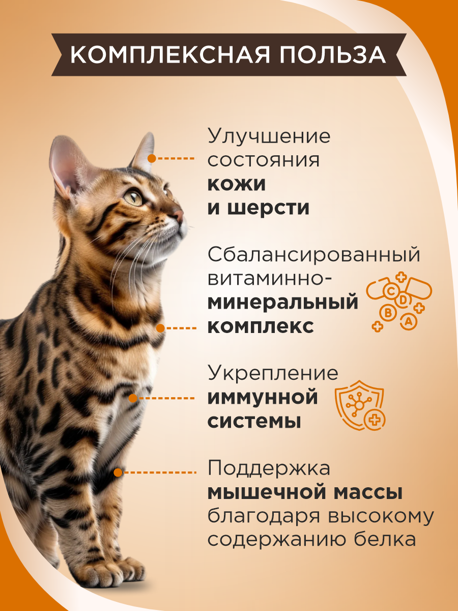 Полезное лакомство для кошек GOODR CAT со вкусом сочной баранины 90 таблеток - фото 3