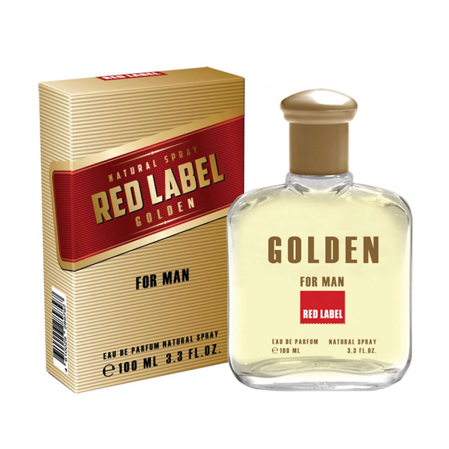 Парфюмированая вода DELTA HOME Red Label Golden 100мл для мужчин - фото 1