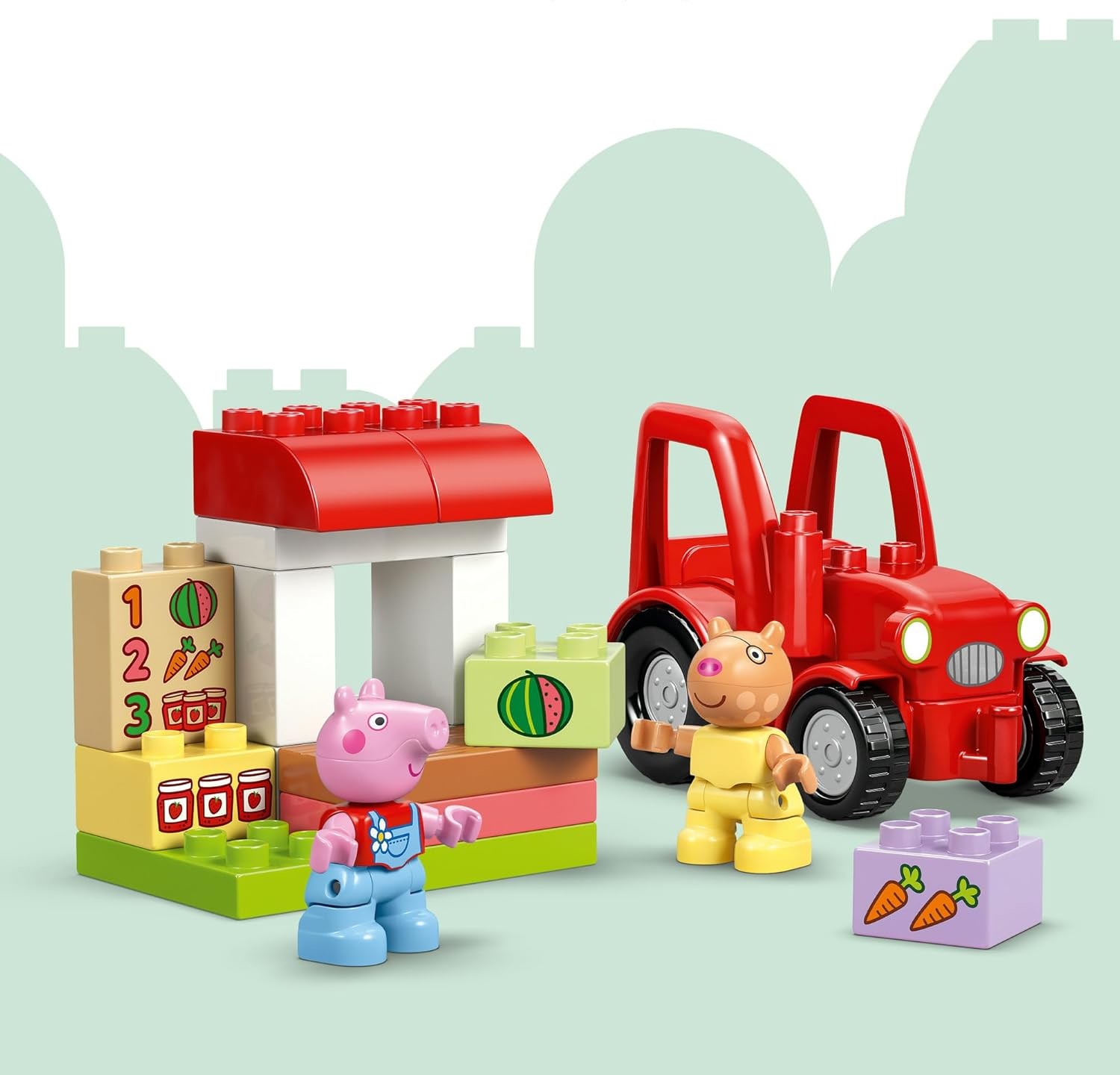 Конструктор LEGO DUPLO Трактор и Магазин 18 дет. - фото 6