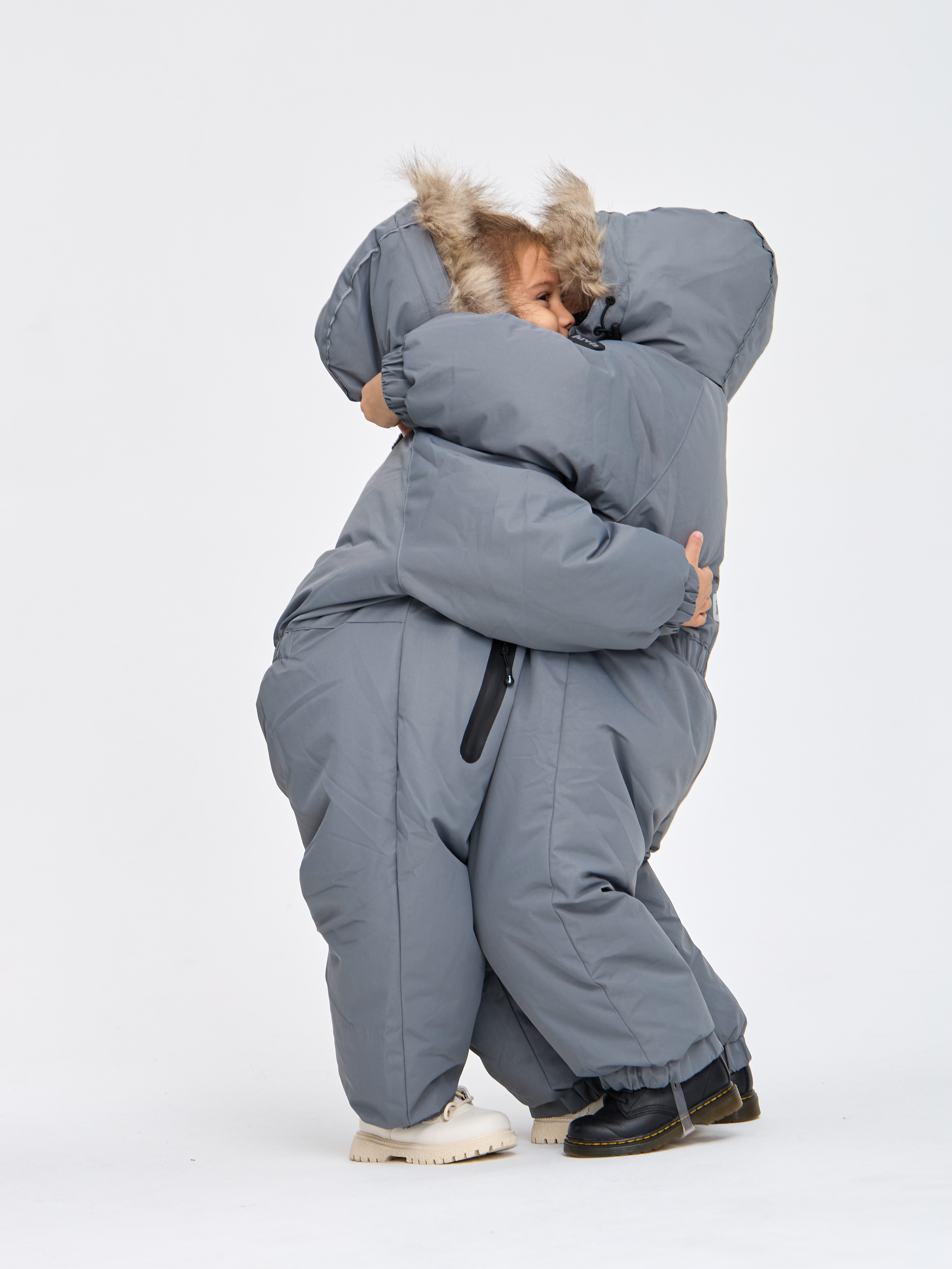 Комбинезон Лапушка 7037 серый - фото 18