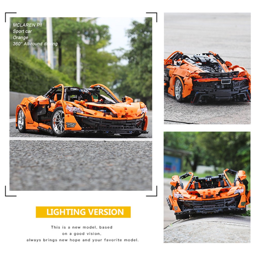 Конструктор Mould King Гиперкар McLaren P1 сборная игровая модель - фото 21