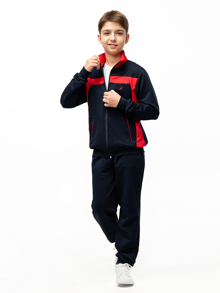 Спортивный костюм RODOS М-187/1/синий_красный - фото 1
