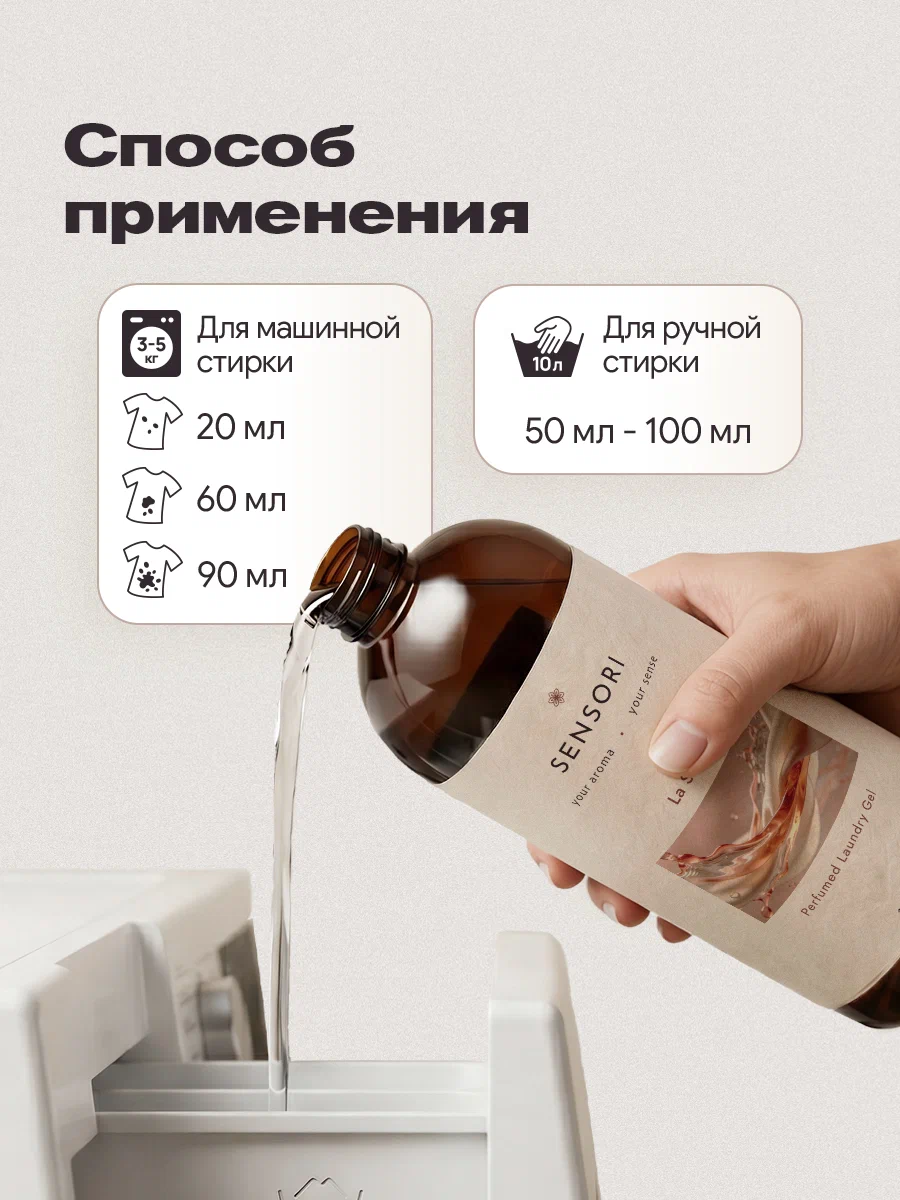 Гель для стирки SEPTIVIT SENSORI La Sultan 1 л - фото 10
