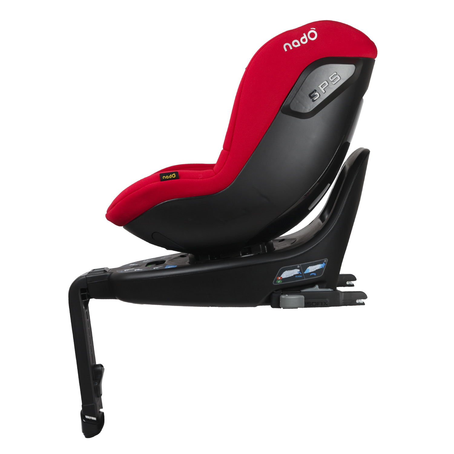 Автокресло nado Garnet red Isofix 0+/1 (0-18 кг) - фото 14