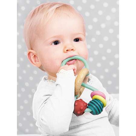 Прорезыватель Hape грызунок погремушка