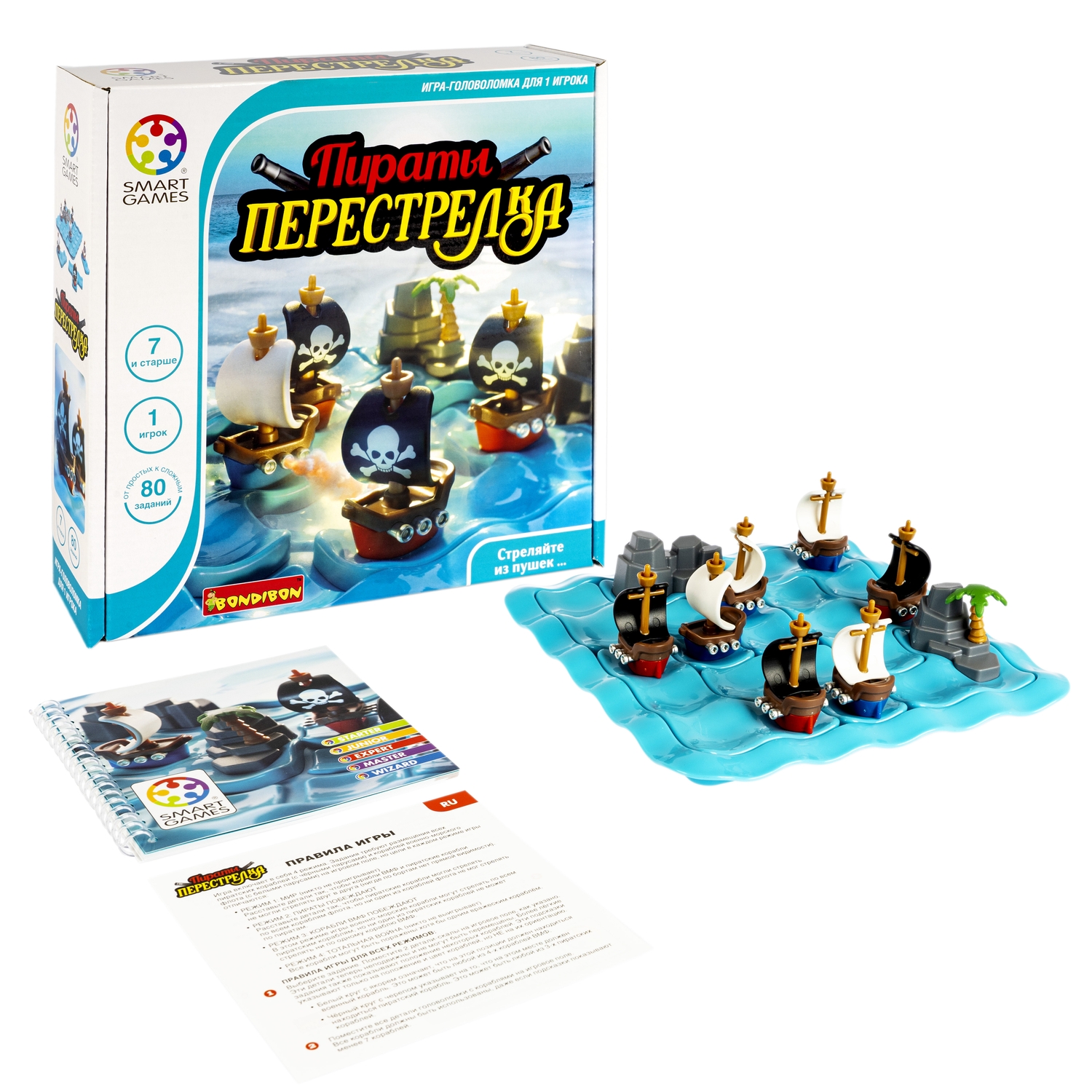 Настольная игра Bondibon логическая ПИРАТЫ ПЕРЕСТРЕЛКА - фото 6