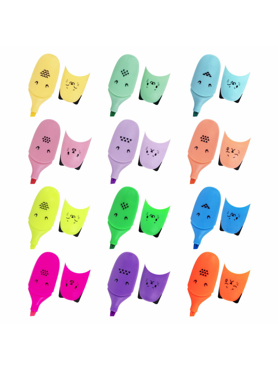 Текстовыделители Brauberg 12 цв. - фото 11