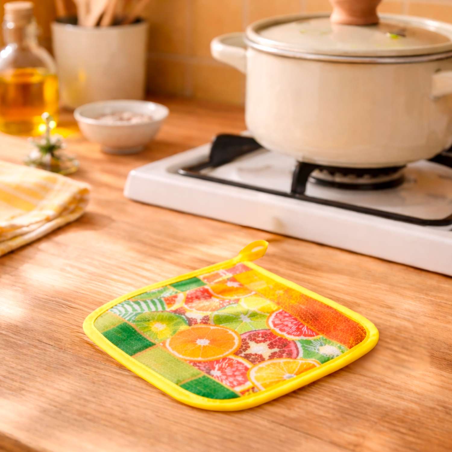 Прихватка MONRO цитрус микс 17*17 - фото 1