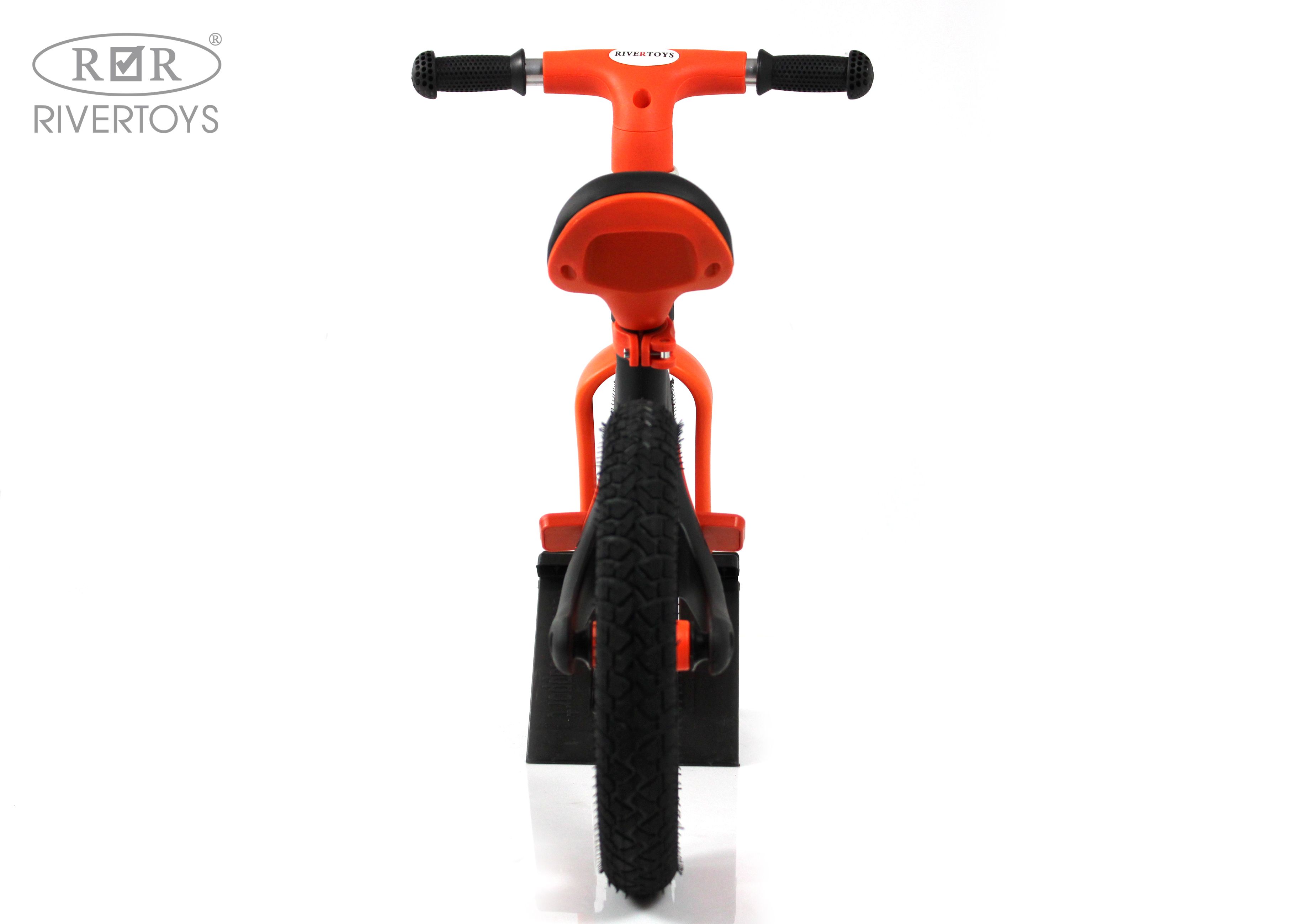 Двухколесный беговел RIVERTOYS 12 дюймов - фото 7