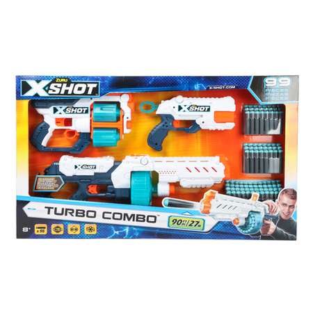 Автомат Zuru XSHOT  Turbo Combo Fire